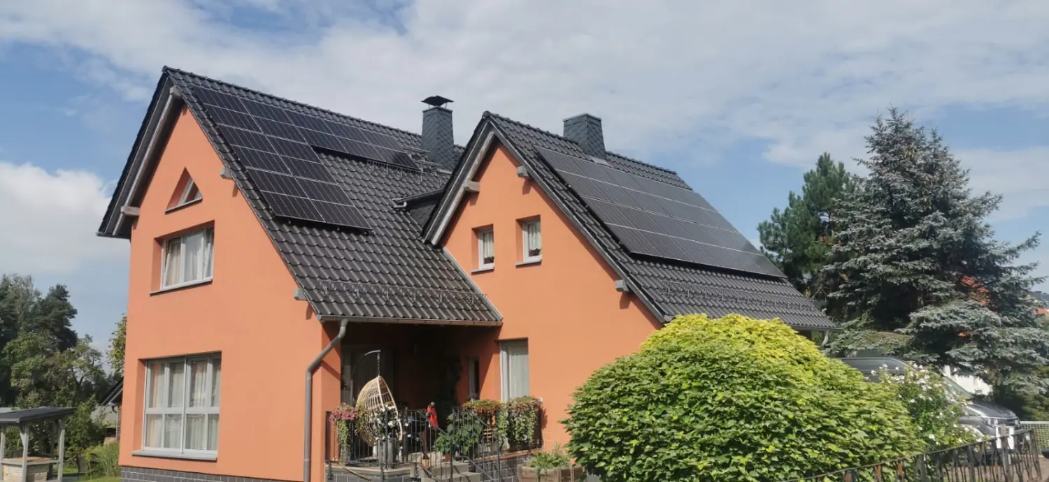 Gestell (Unterkonstruktion) vom Solarzentrum Thüringen