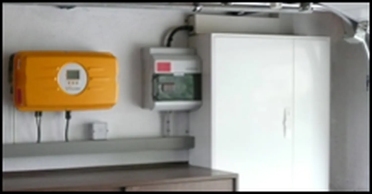 Zählerschrank, Verteilung durch Solarzentrum Thüringen