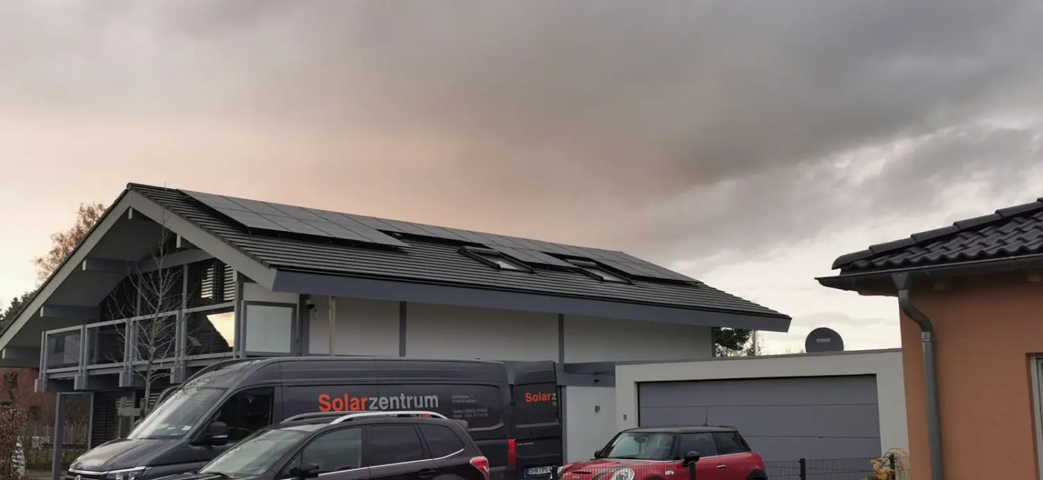 Gestell (Unterkonstruktion) vom Solarzentrum Thüringen